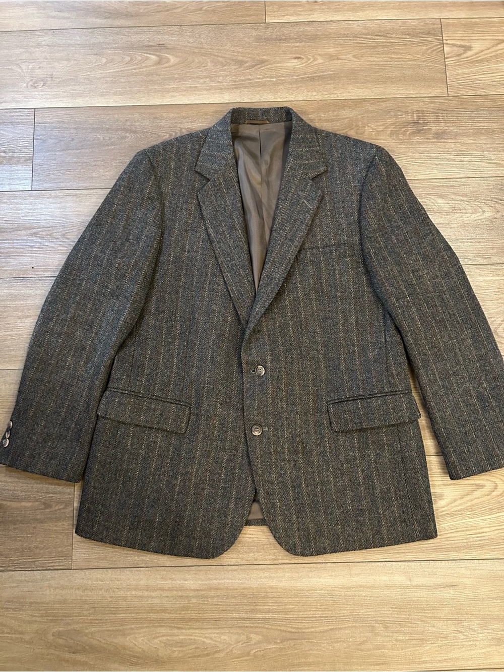 Vintage Imperial by Haggar Men’s Wool Tweed Sport Coat 44